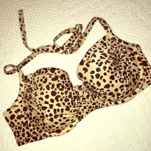 Leopard Victoria Secret bikini top